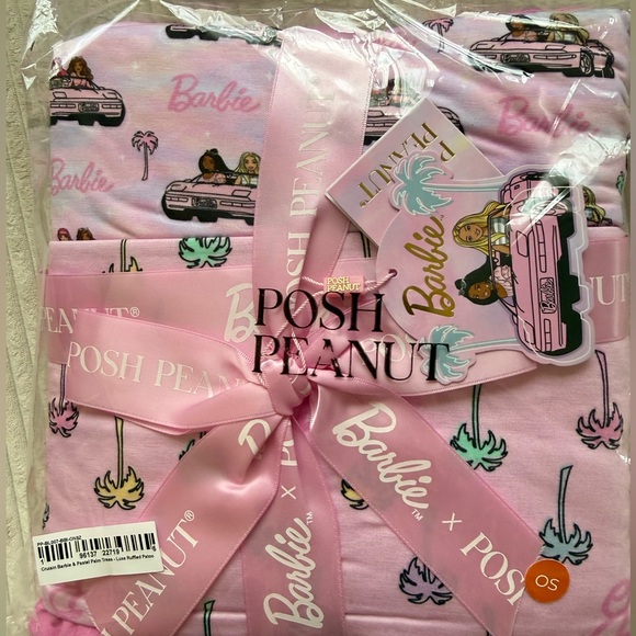 Posh Peanut Other - Posh Peanut Cruisin Barbie Pastel Palm Trees Ruffled Luxe Patoo